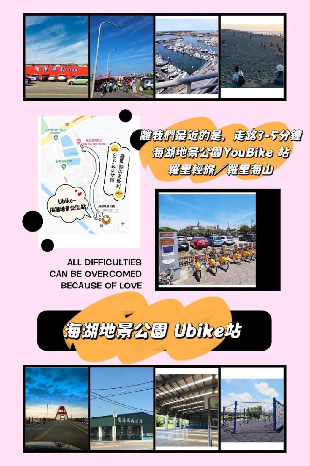 羅里濱海輕旅 Rory Hostel Luzhu Eksteriør bilde